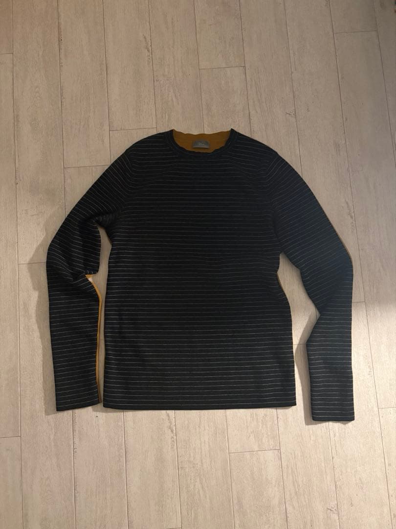 Dior homme ボーダー ニット 黒KRISVANASSCHE