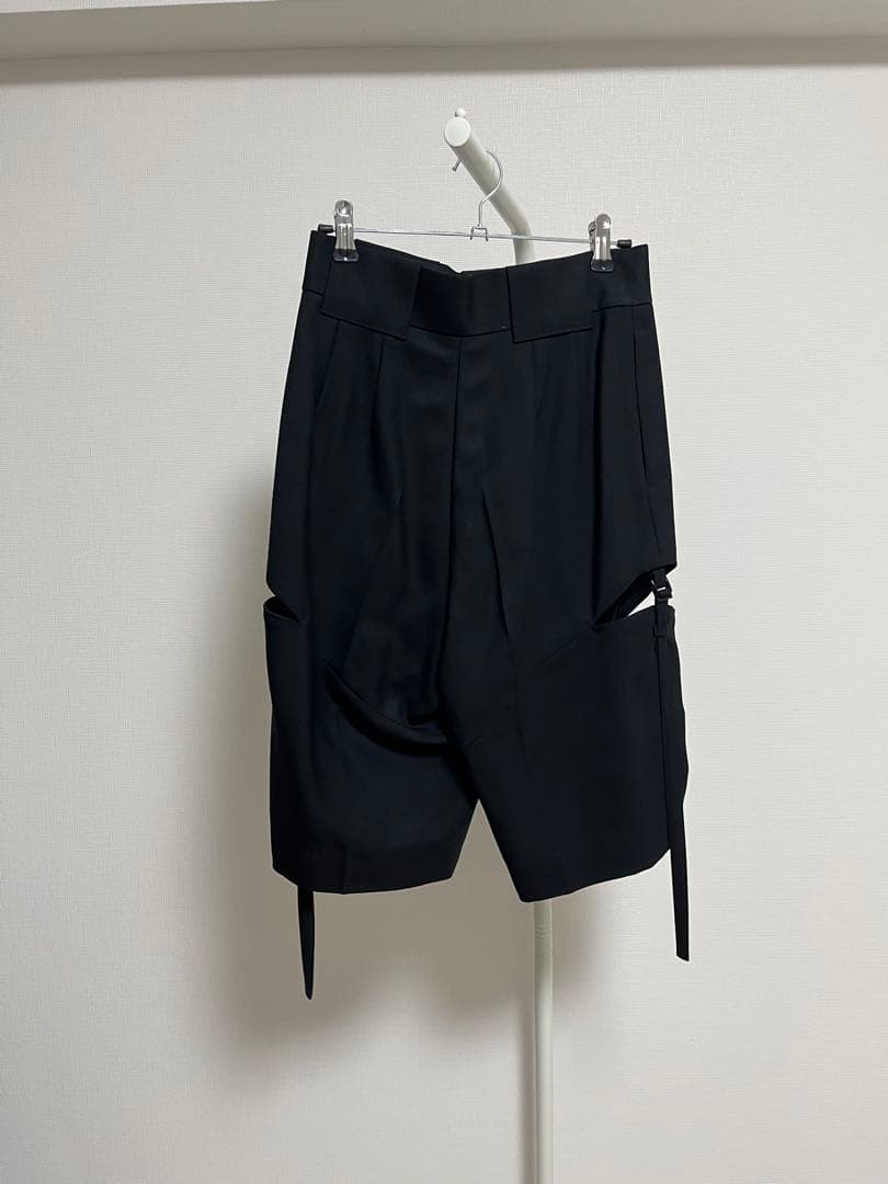 TELOPLAN カットアウトデザイン ハーフパンツ