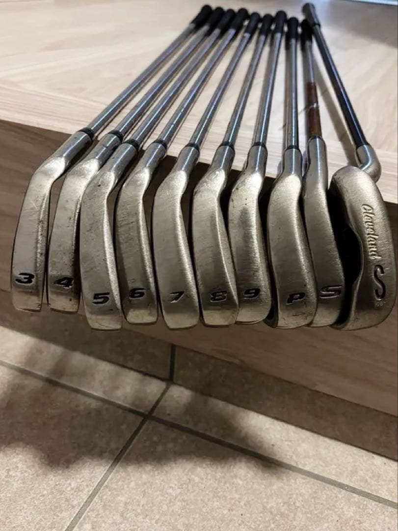 【格安】ゴルフ　レフティ　アイアン10本セット