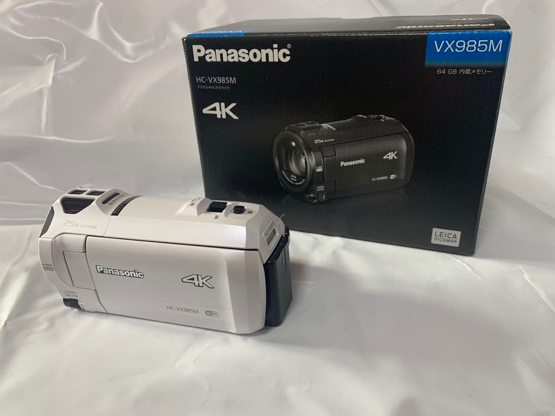 Panasonic HC-VX985M 4Kビデオカメラ　アクセサリーキット付