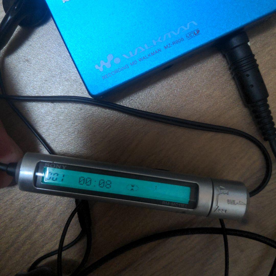 SONY MDウォークマン MZ-R900　アダプター付けます