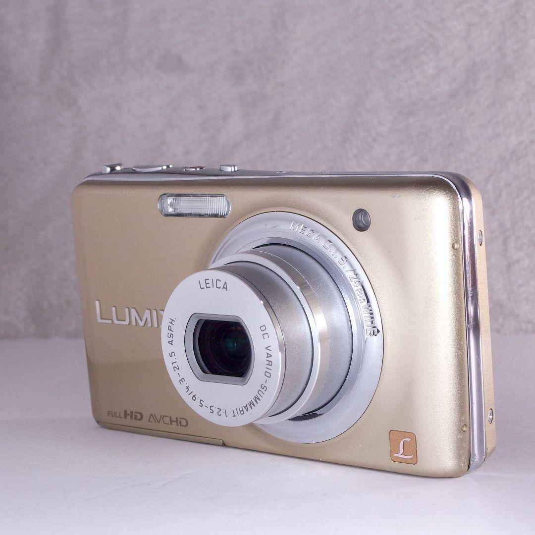美品完動 元箱 専用ケース付 Panasonic LUMI DMC FX 77