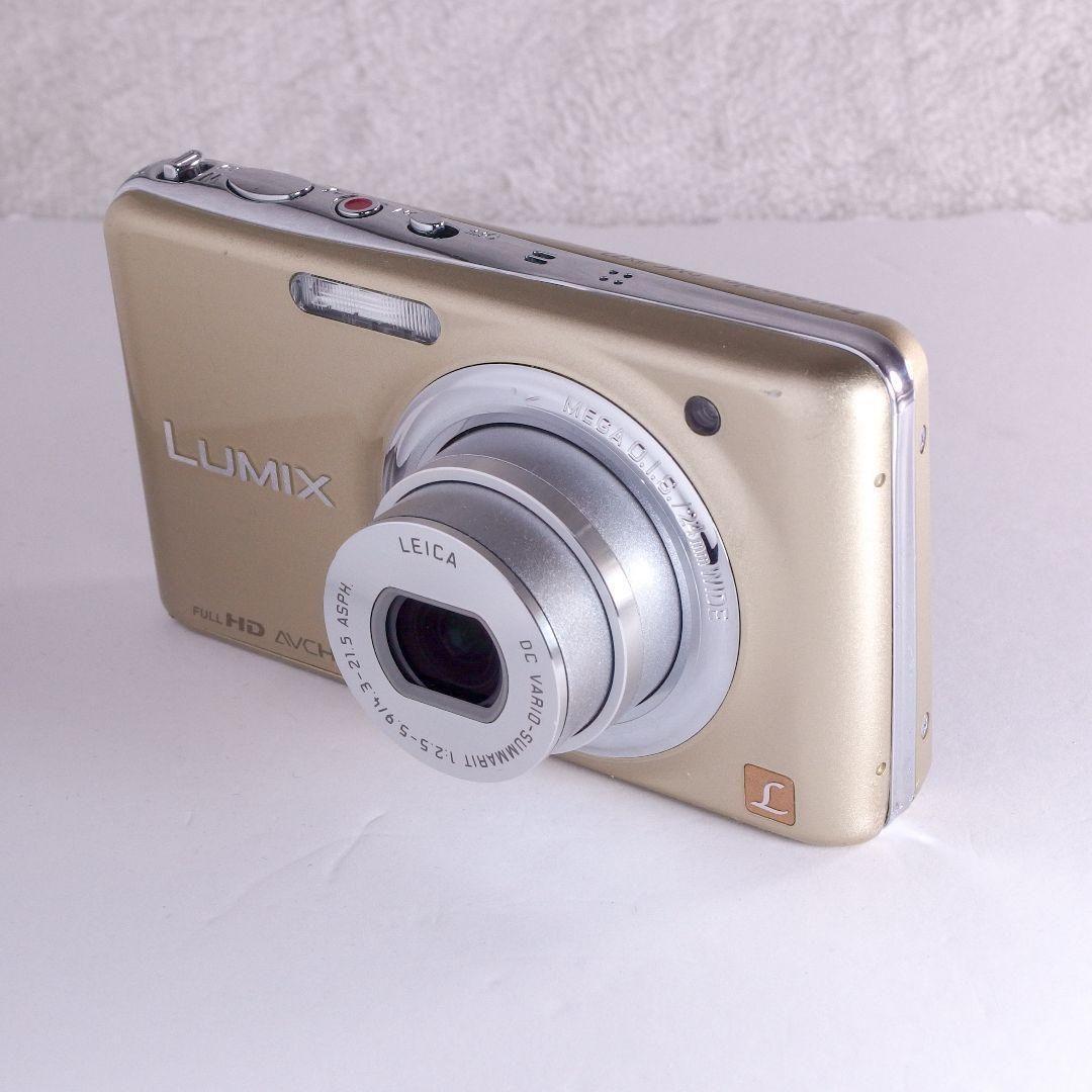 美品完動 元箱 専用ケース付 Panasonic LUMI DMC FX 77