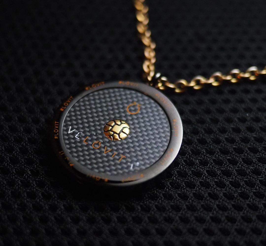 【値下げ！】中古VELOVITA TUUN 電磁波対策ペンダント【ブラック】