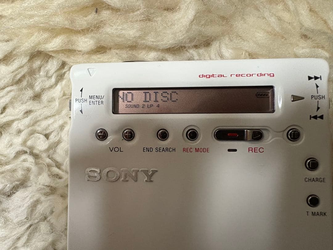 SONY MDウォークマン MZ-R900 ホワイト