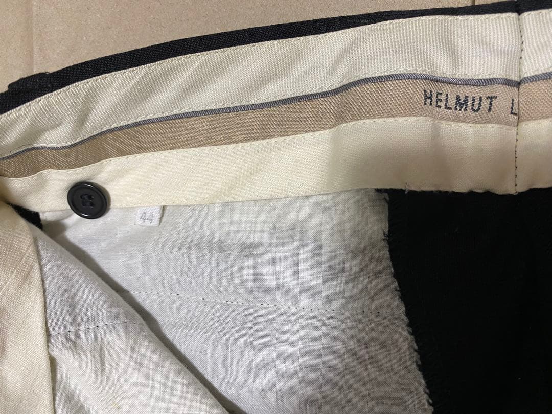 ヘルムートラング　本人期　黒スラックス　 サイズ44 アーカイブ