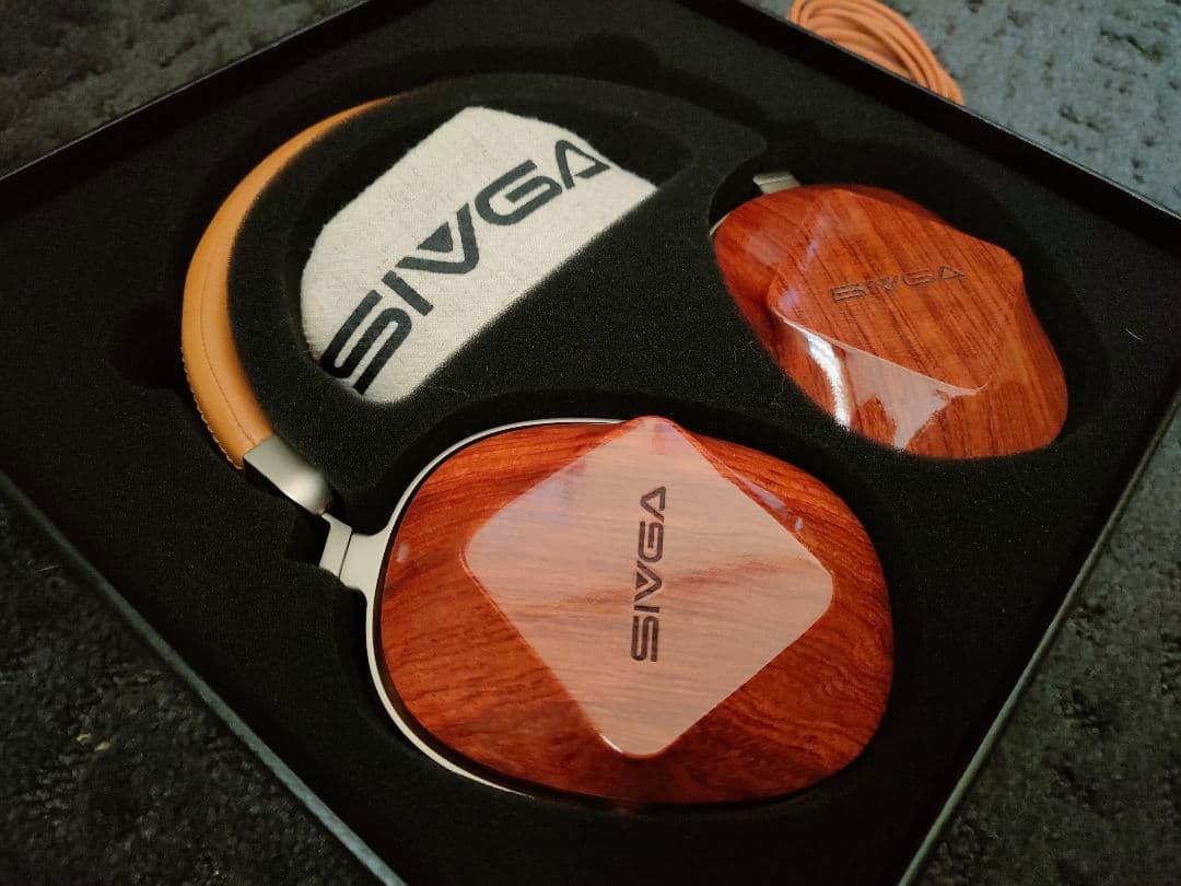 SIVGA ORIOLE ヘッドホン ブラウン