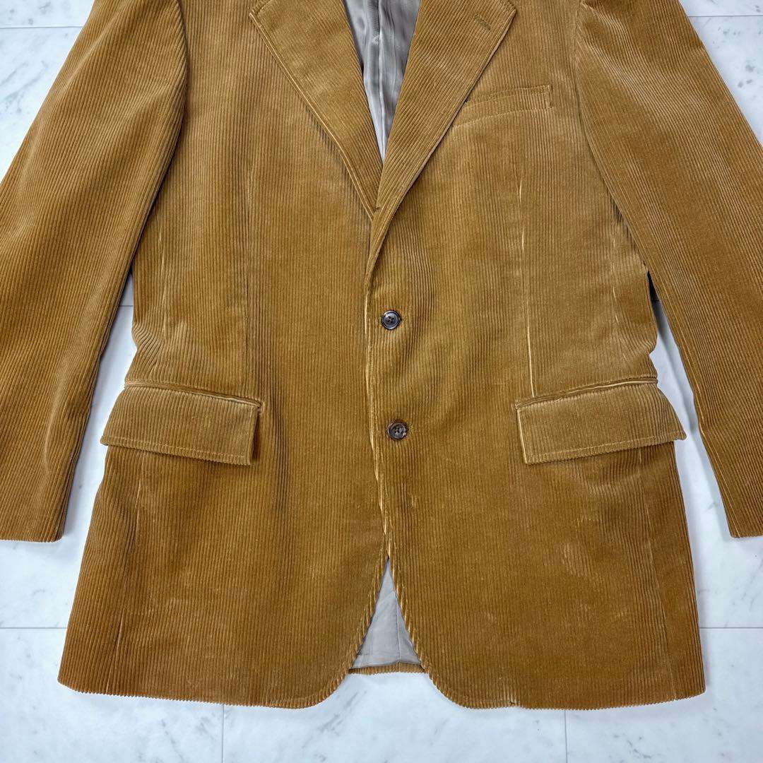 希少 ポロバイラルフローレン 三角タグ コーデュロイジャケット 茶色系 AB7