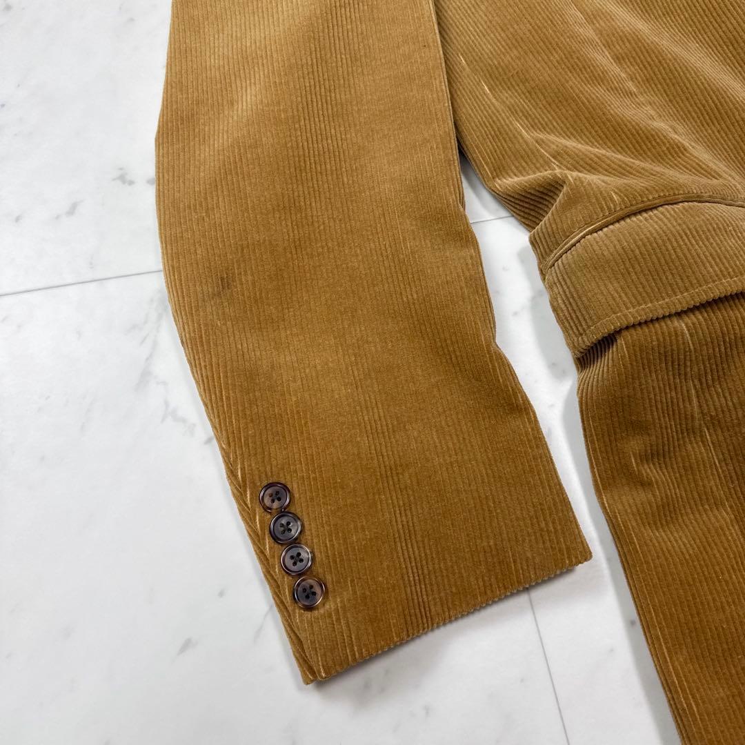 希少 ポロバイラルフローレン 三角タグ コーデュロイジャケット 茶色系 AB7