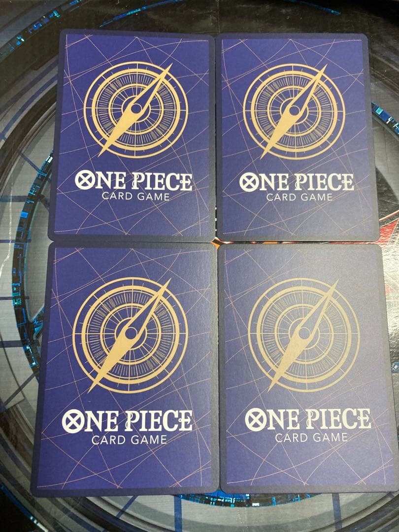 2年後にシャボンディ諸島で アニバーサリー　プロモ　4枚セット　ワンピースカード