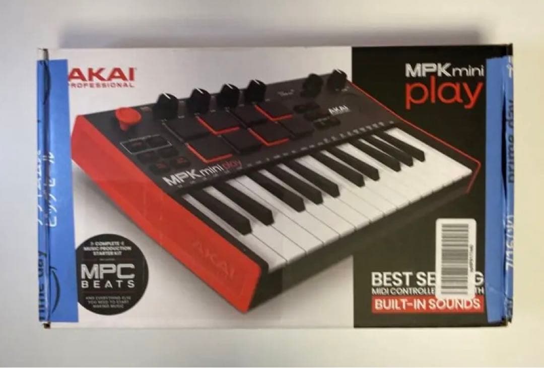【未使用】AKAI MPK mini playミニキーボード