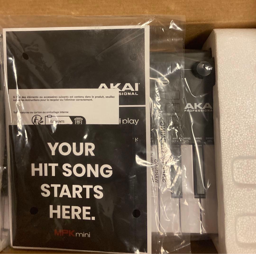 【未使用】AKAI MPK mini playミニキーボード