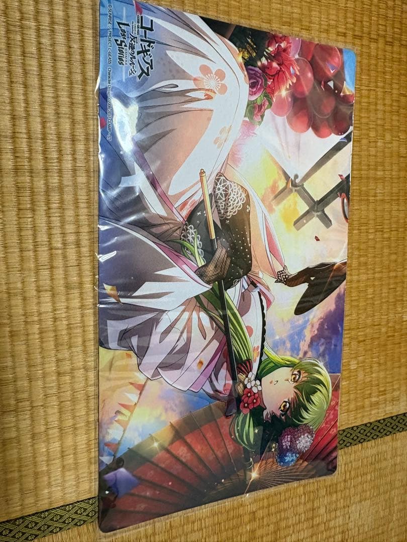 コードギアス反逆のルルーシュ　ロストストーリーズ　C.C.　ラバーデスクマット