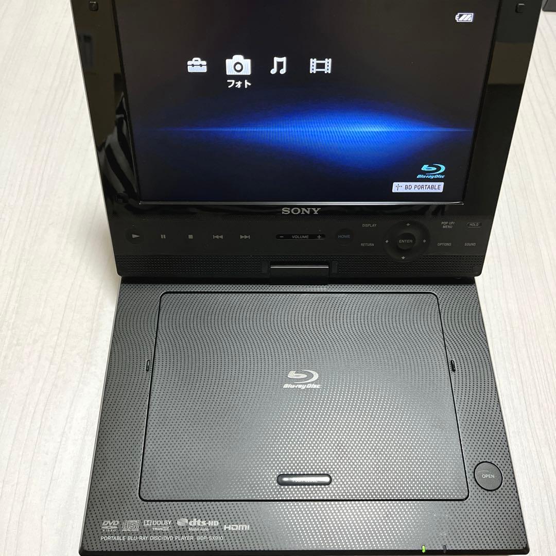 SONY ポータブルブルーレイディスク BDP-SX910