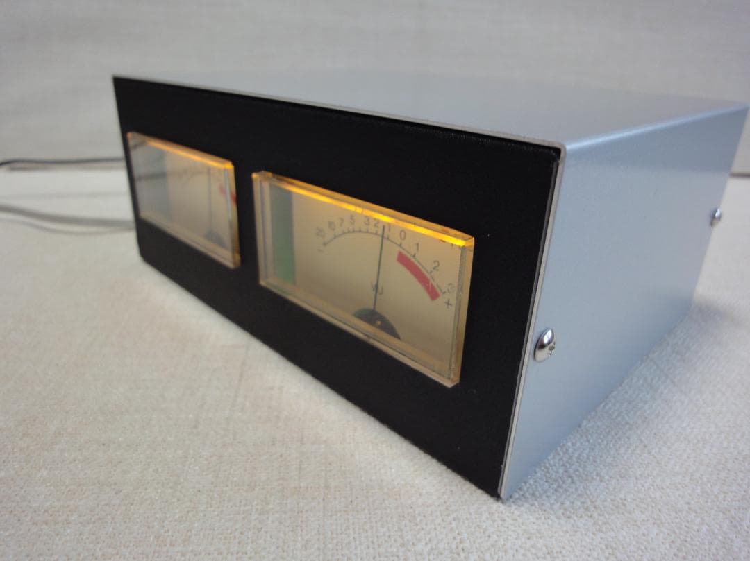 自作ステレオVUメーター218号機（YAMAHA大型ワイド・ピーク付）