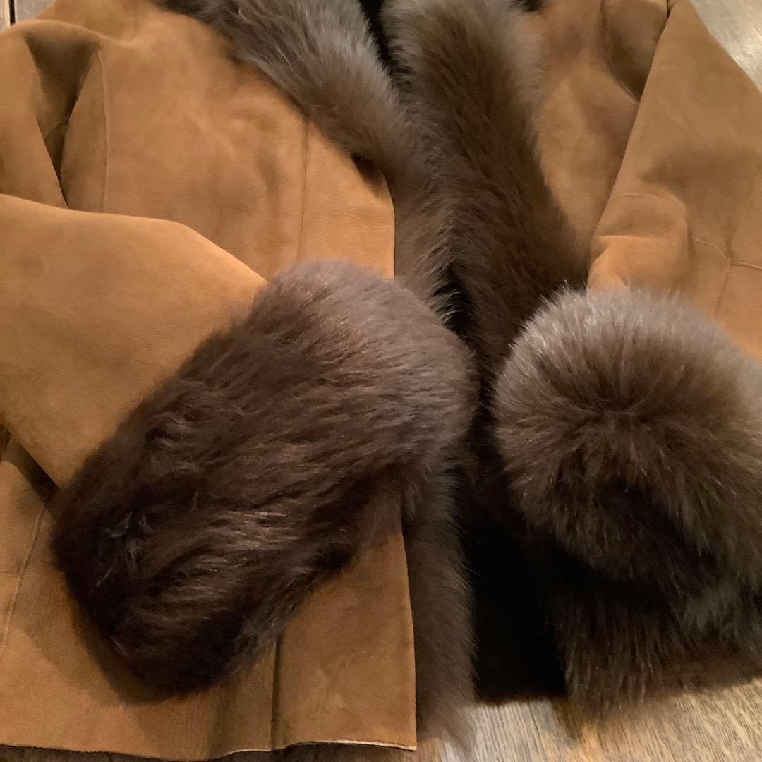 FIGARO フィガロ　リアルムートンジャケット　羊革　サイズ38