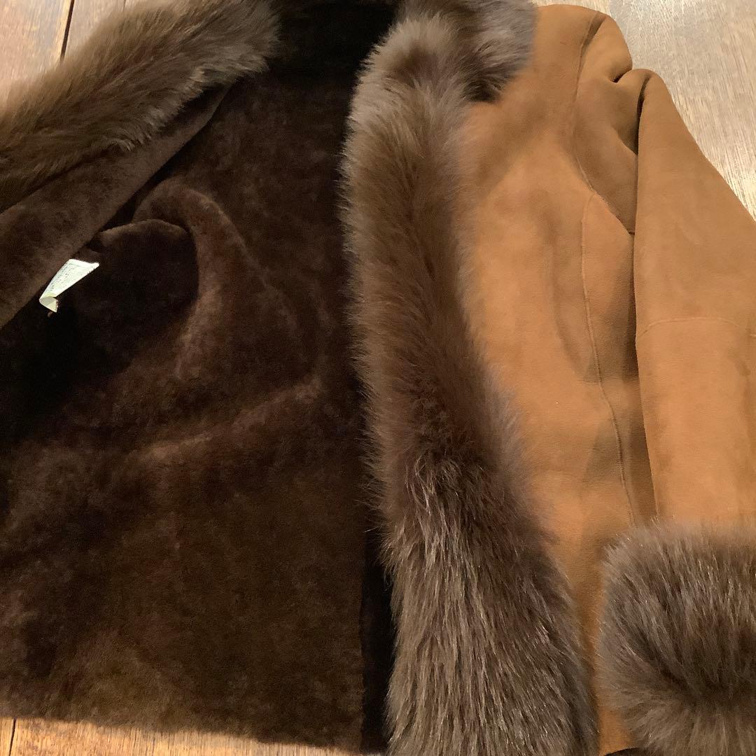 FIGARO フィガロ　リアルムートンジャケット　羊革　サイズ38