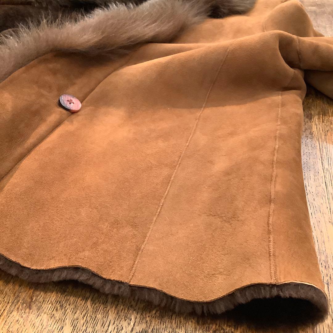 FIGARO フィガロ　リアルムートンジャケット　羊革　サイズ38