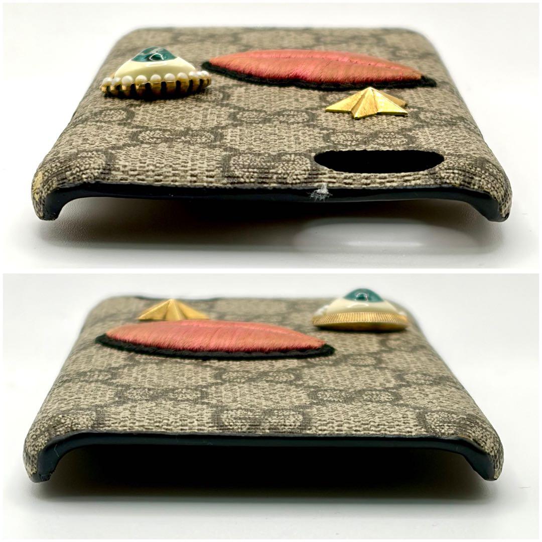 【正規品】グッチ GUCCI GGスプリーム スマホケース アイモチーフ 保管箱