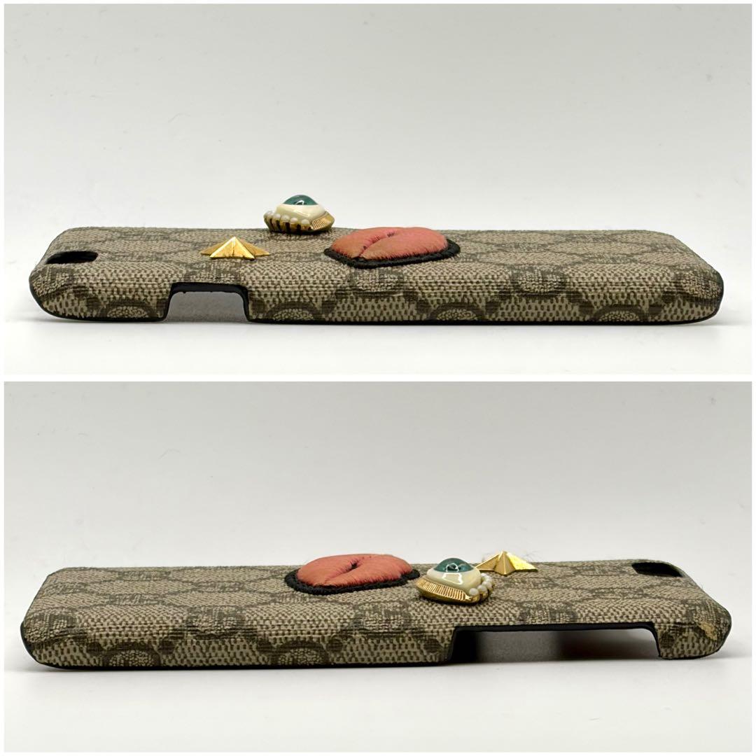 【正規品】グッチ GUCCI GGスプリーム スマホケース アイモチーフ 保管箱