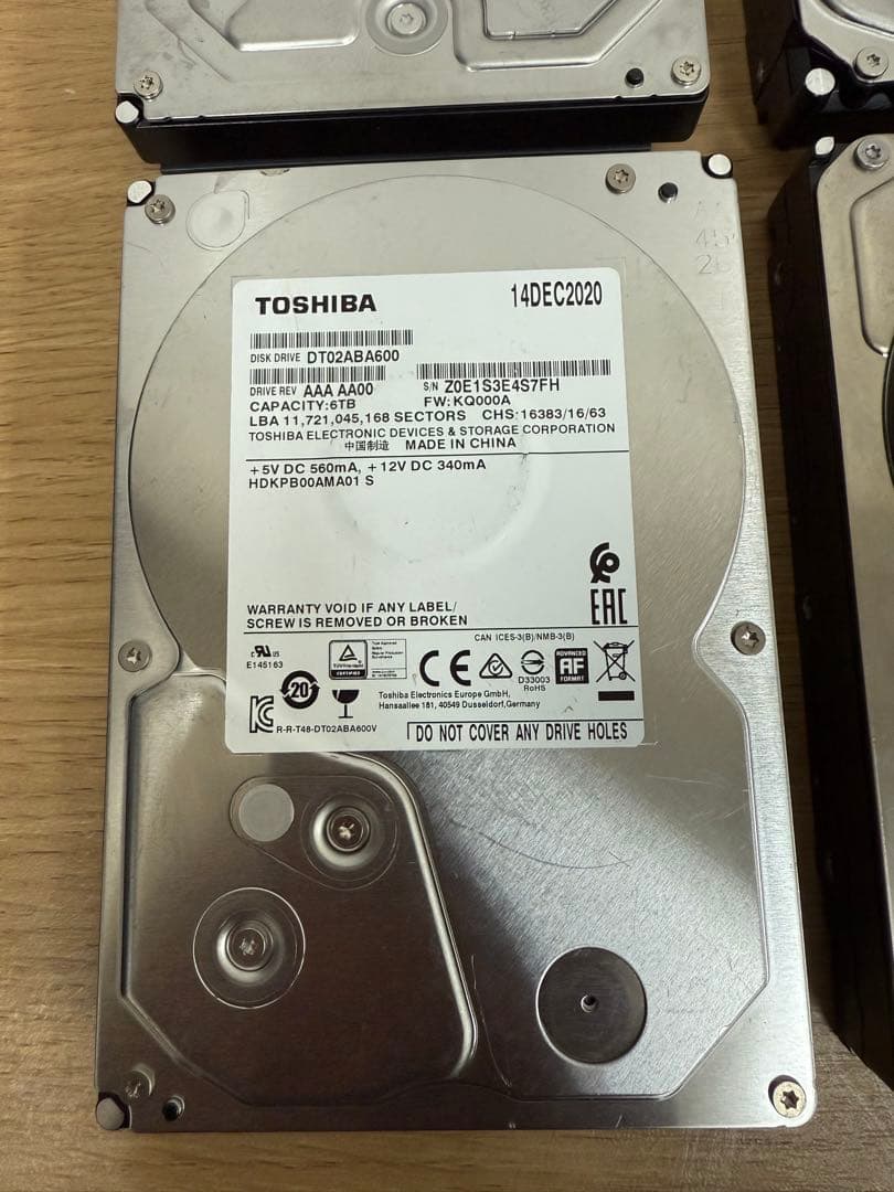 【ジャンク hdd 大容量 まとめ売り