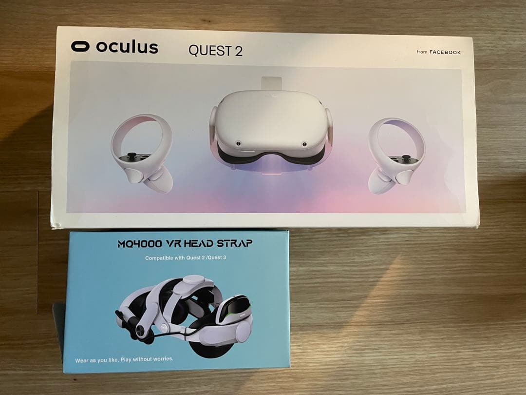  Quest 2 + バッテリー付きVRヘッドストラップ