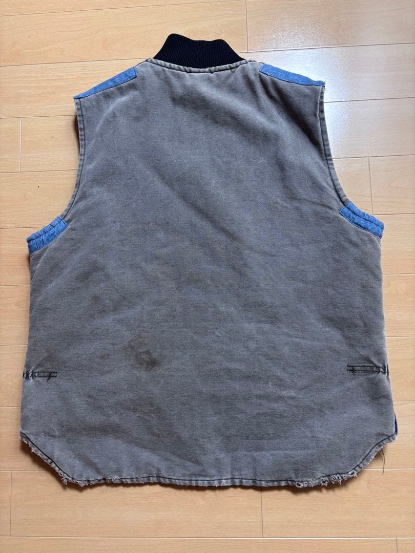 USA製　Carhartt ダックベスト　カーハート