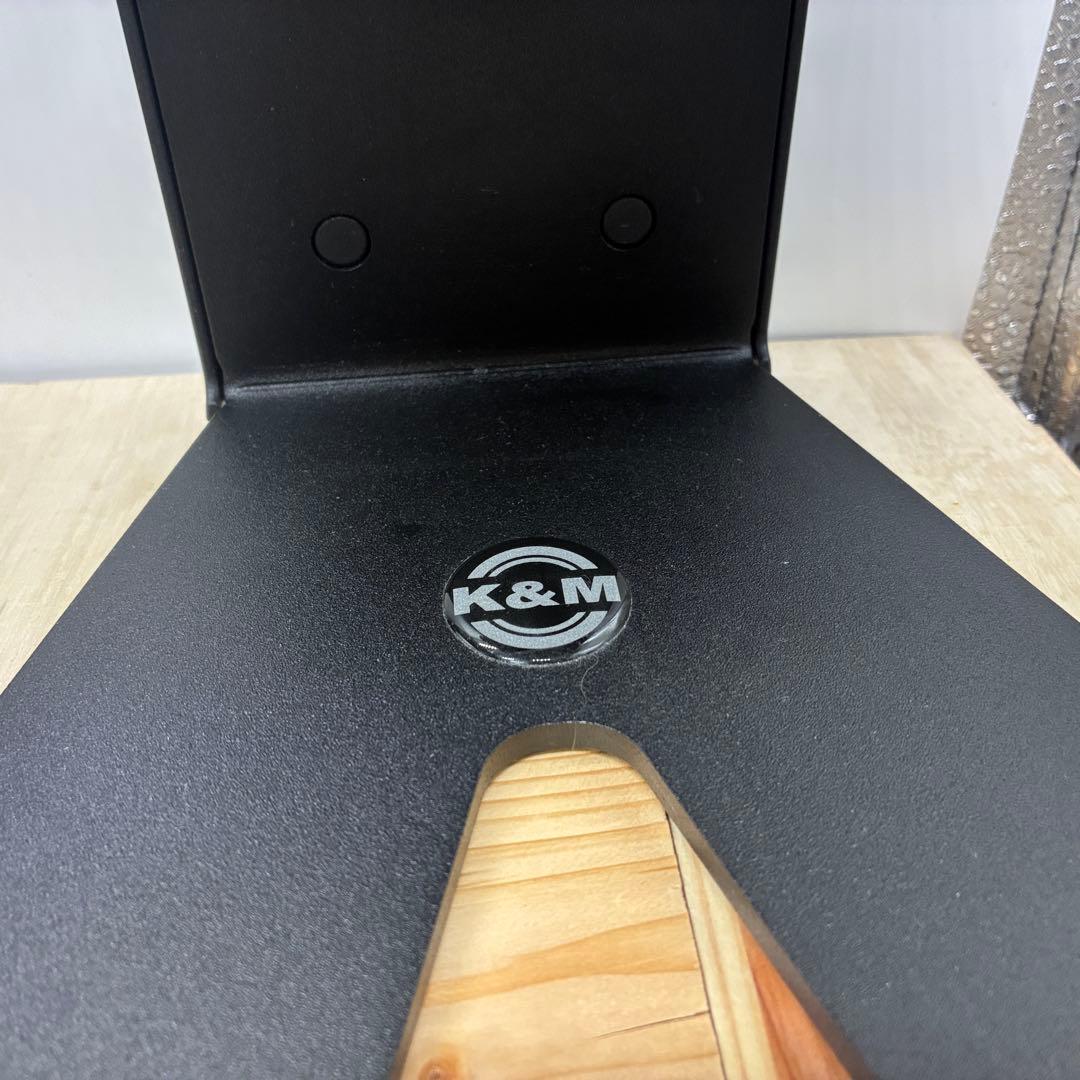 K&M 26772 スピーカースタンド セットPC ペア デスクトップ型