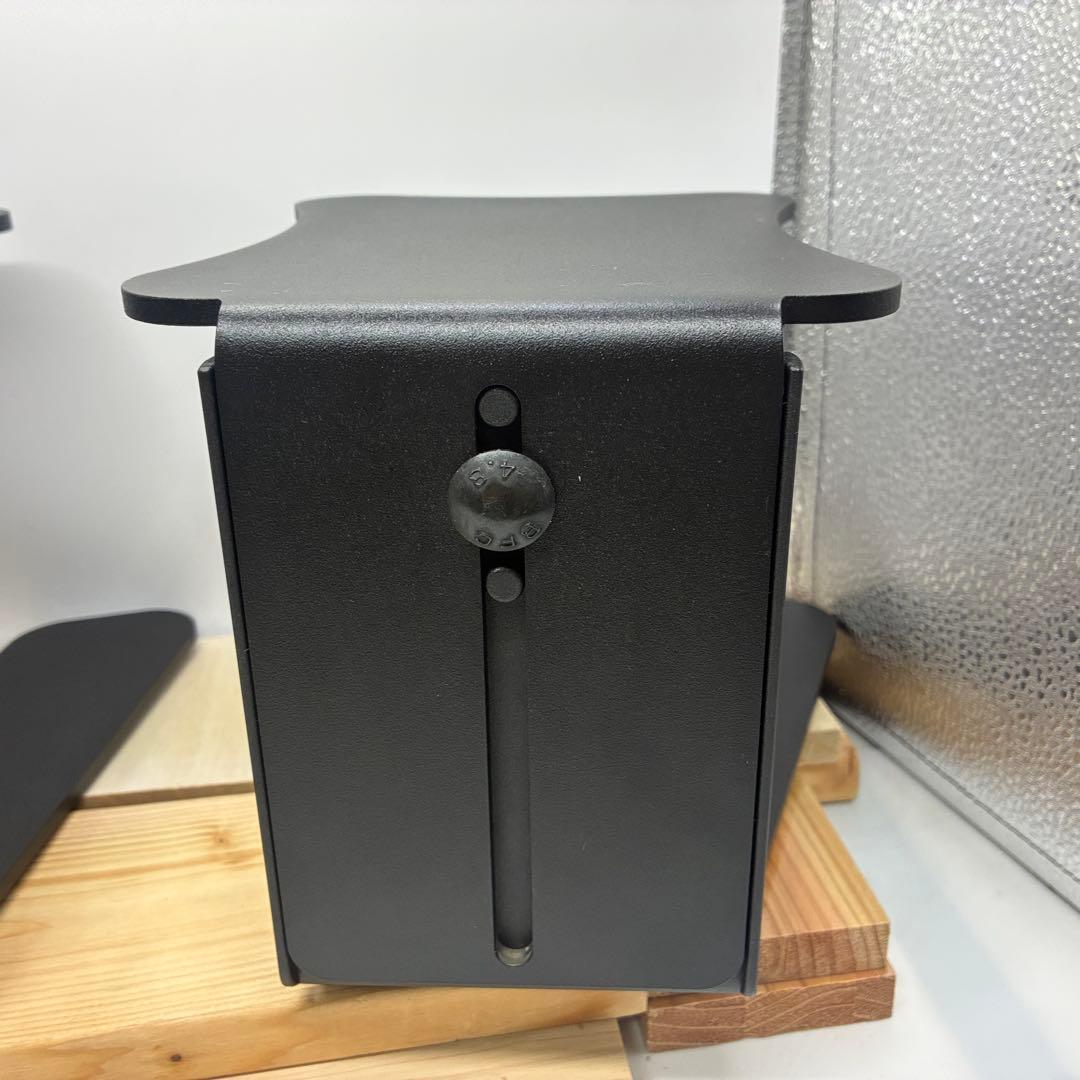 K&M 26772 スピーカースタンド セットPC ペア デスクトップ型