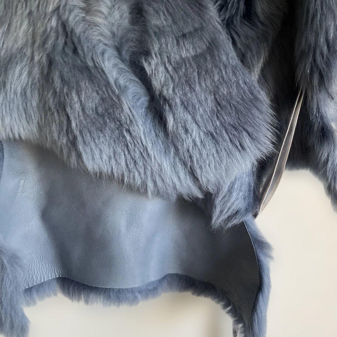 Karl Donoghue カールドノヒュー ラム ファー ジレ ベスト