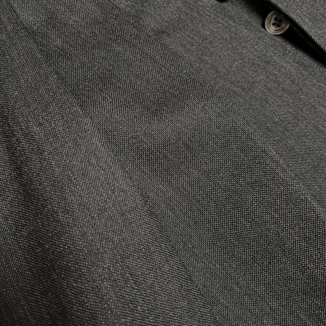 【美品】NEATスラックス 2タックワイド サマーウール｜Md.Gray