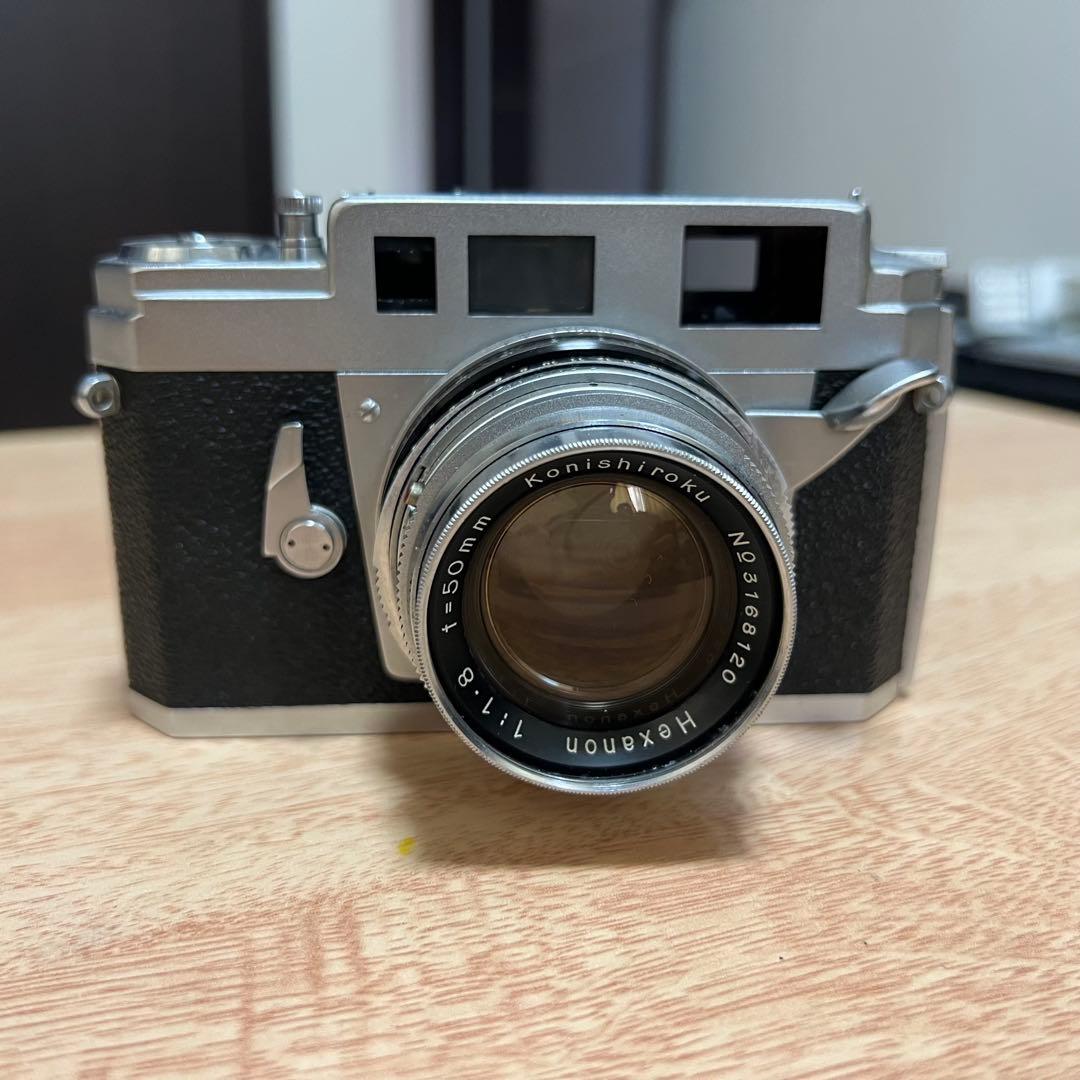 Konica IIIA Hexanon 50mm F1.8 整備、実写確認済