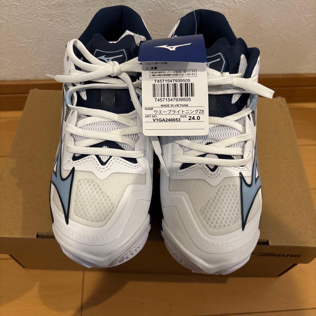Mizuno バレーボールシューズ 24.0cm ウェーブライトニング Z8