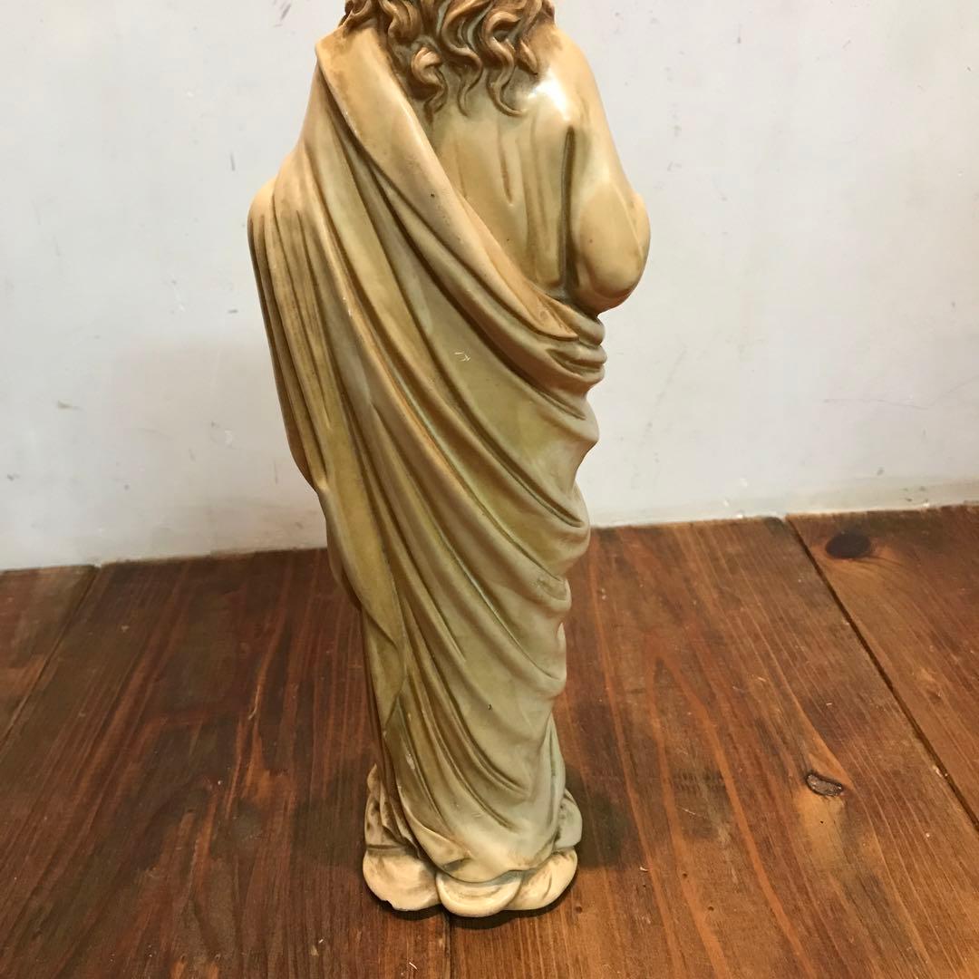 美品　ヴィンテージ　イエスキリスト像　立像　置物　オブジェ　像