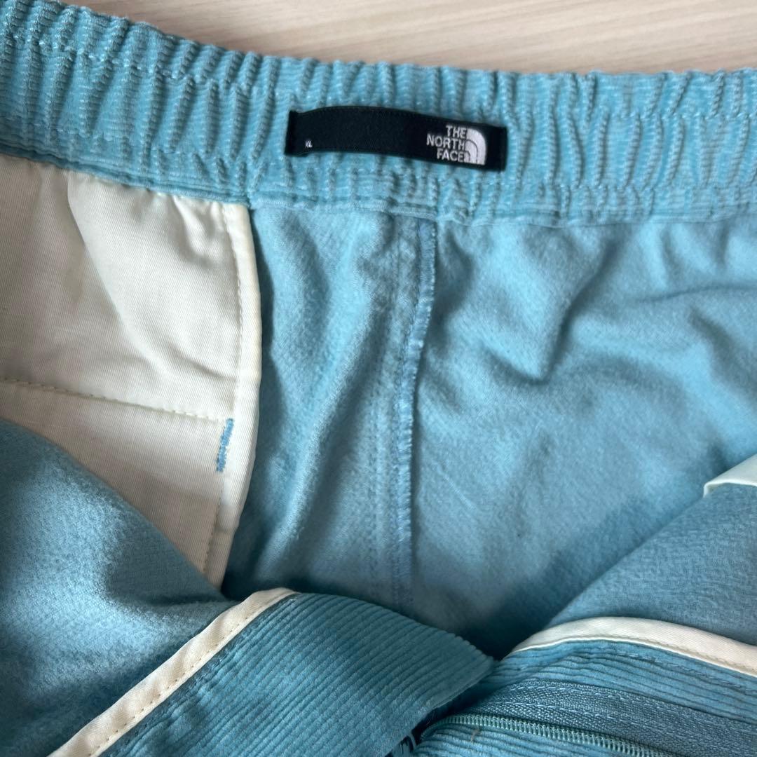 レディース　裏起毛　コーデュロイ　グラナムコードパンツ　ブルーエクリプス