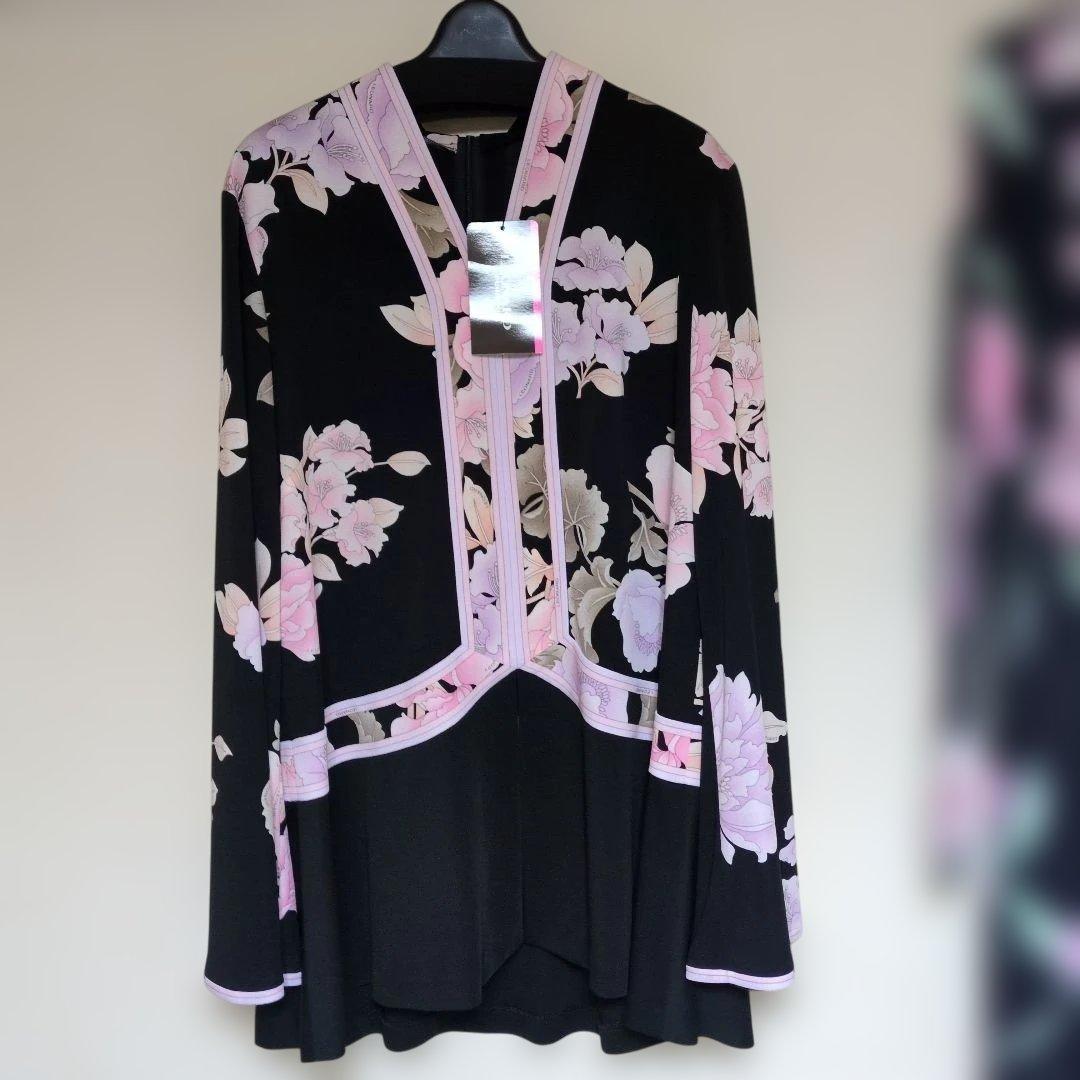 24年　新品　人気柄完売 LEONARD FASHION 花柄長袖チュニック