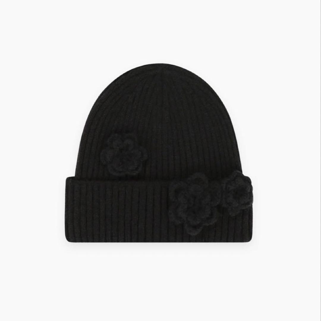 帽子 SINOON Flower Beanie (black)