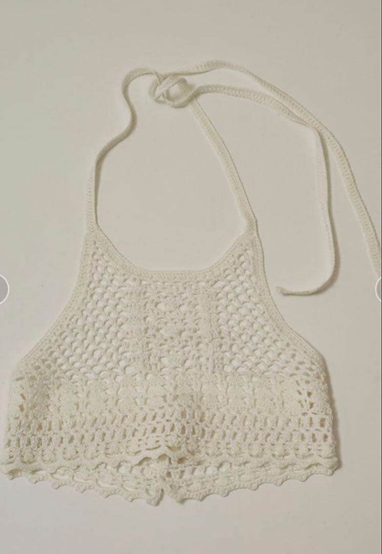 TODAYFUL Crochet Knit Bustier エクリュ