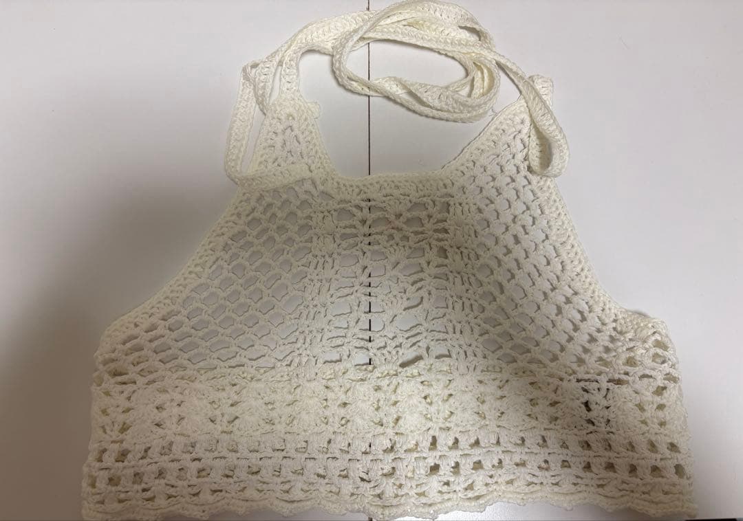 TODAYFUL Crochet Knit Bustier エクリュ