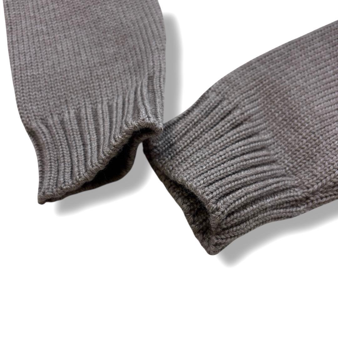 未使用級 タグ付き ザノーネ タートルネック ニット セーターミドルゲージ 44