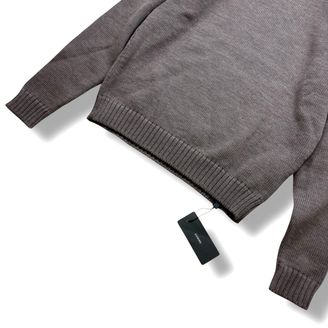 未使用級 タグ付き ザノーネ タートルネック ニット セーターミドルゲージ 44