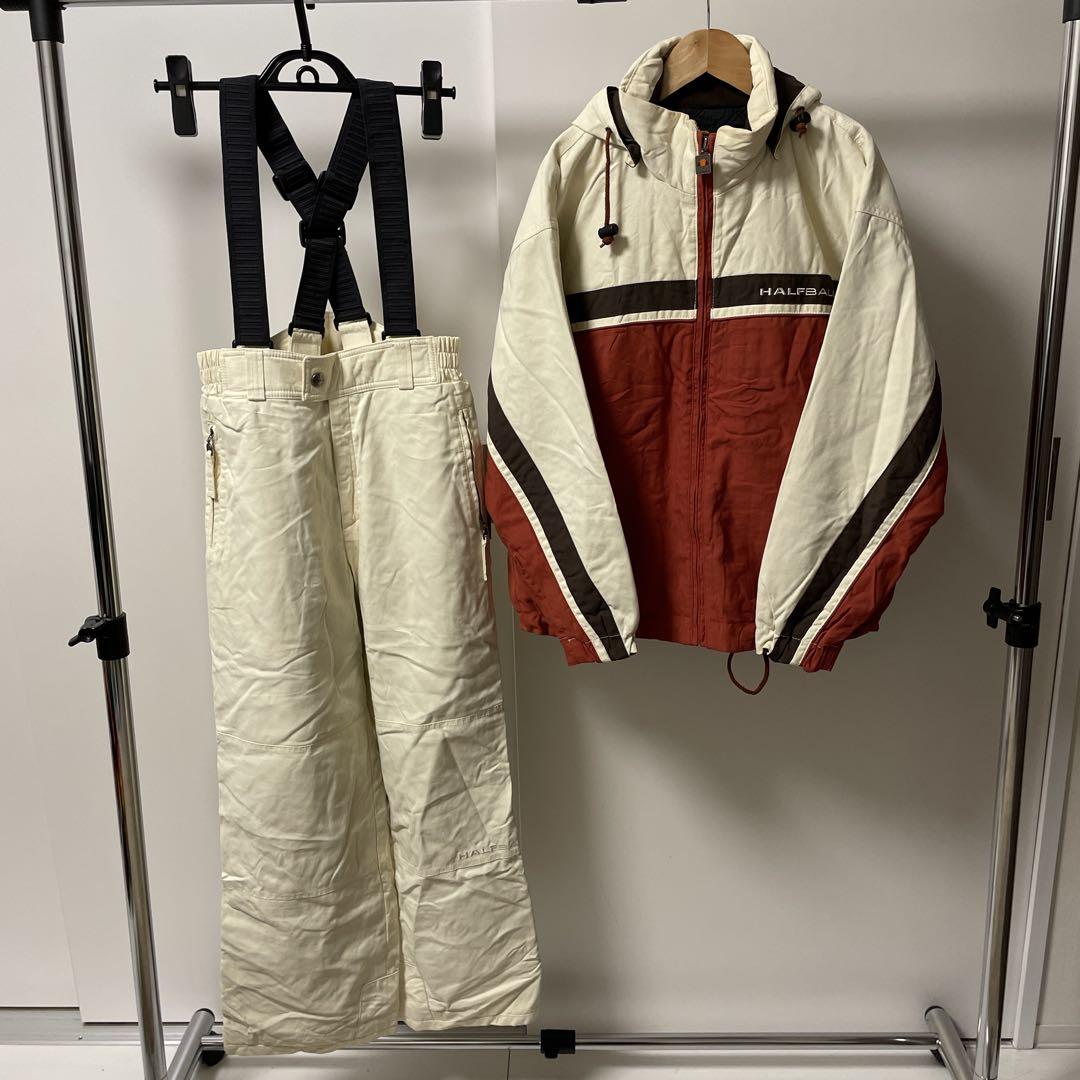 HALFBALL スノーボード　スキー　スノボウェア　セットアップ上下　男女兼用