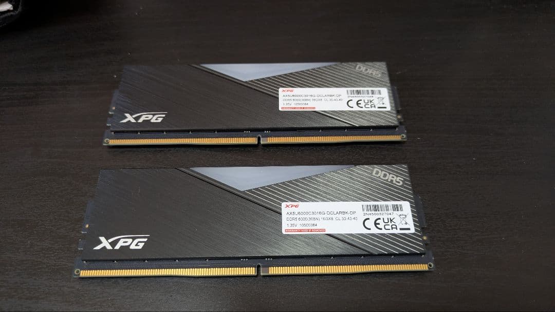 XPG Lancer RGB DDR5 32GB 6000MT/s メモリ