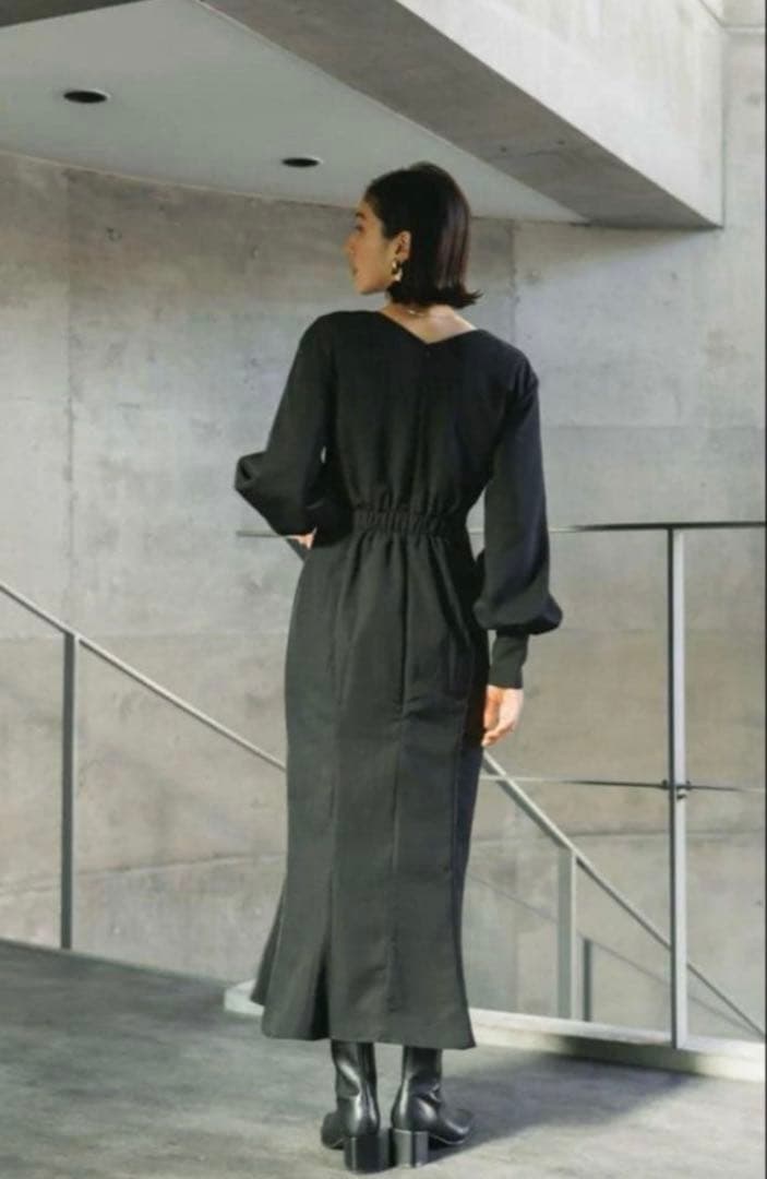 Knuth Marf クヌーフマーフ　ブラックロングドレス