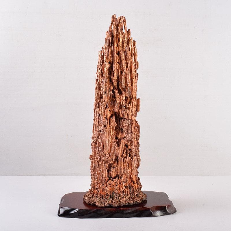 銅滴　含金銀銅製　住友金属鉱山株式会社謹製　台・立札付　共箱　V　R8905H