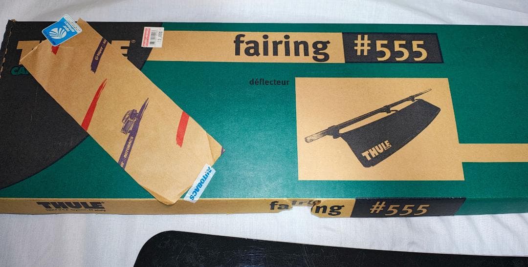 Thule Fairing 555/555B 風切り音低減パーツ　廃盤希少品