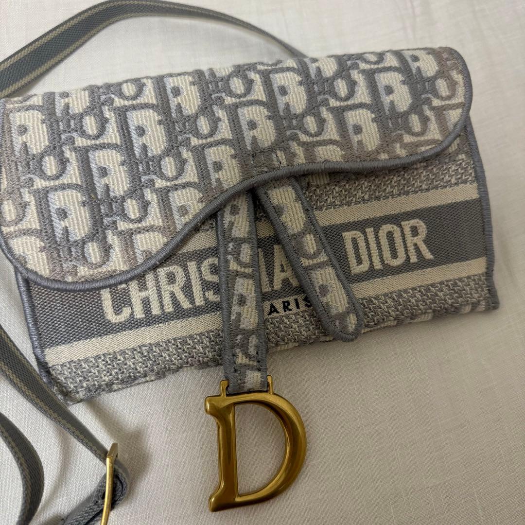 DIOR サドル スリムポーチ クラッチミニバッ グ