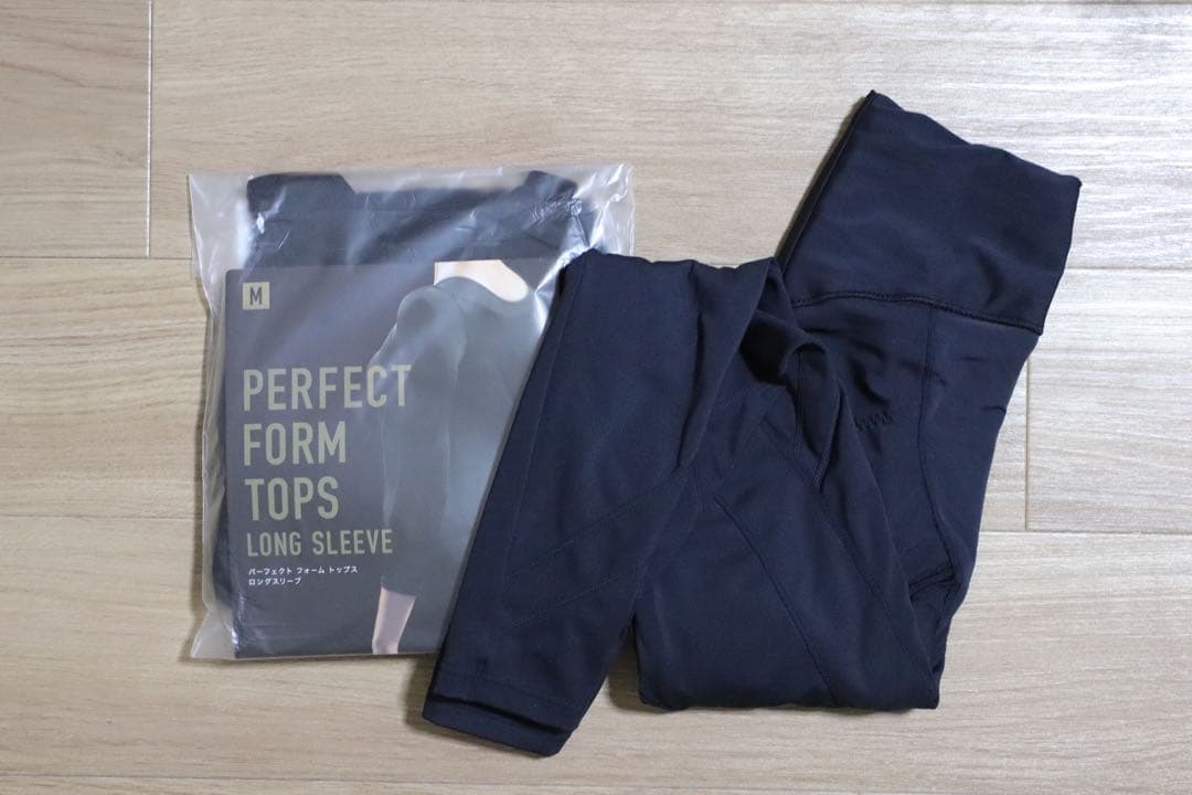 【セット販売】パーフェクトフォームレギンス & トップス リントスル Mサイズ