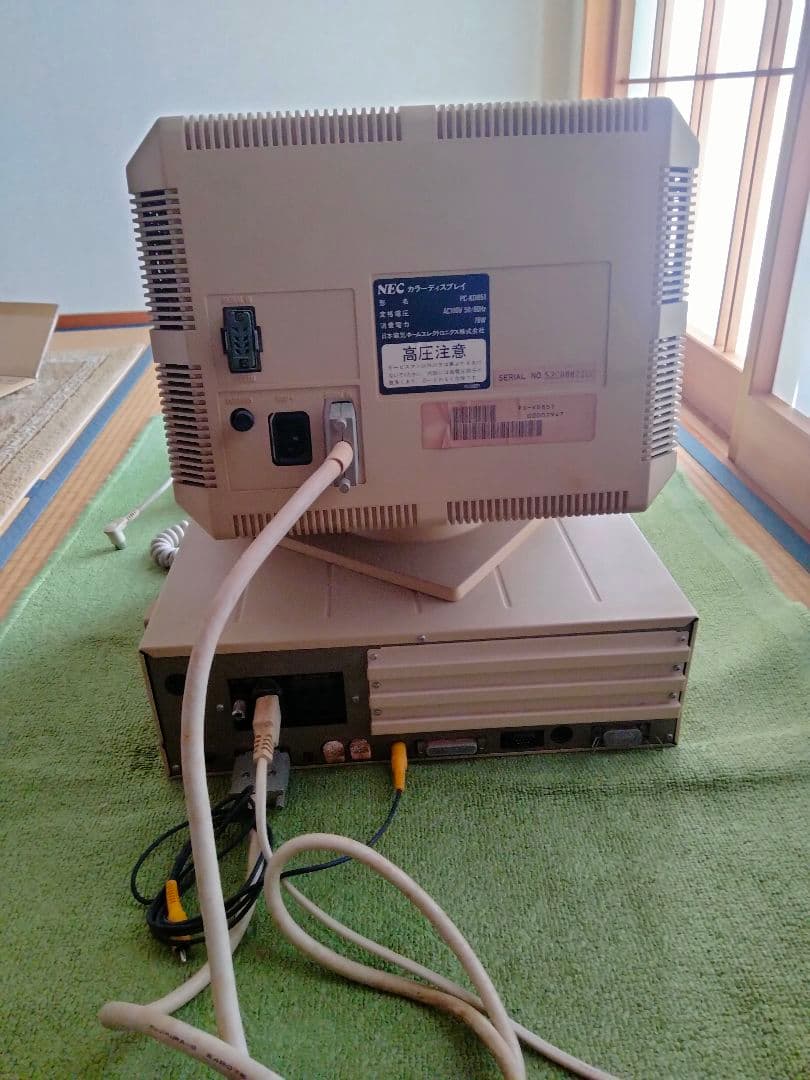 NEC PC-8801mkⅡSR デスクトップ コンピュータ 本体（ジャンク品）
