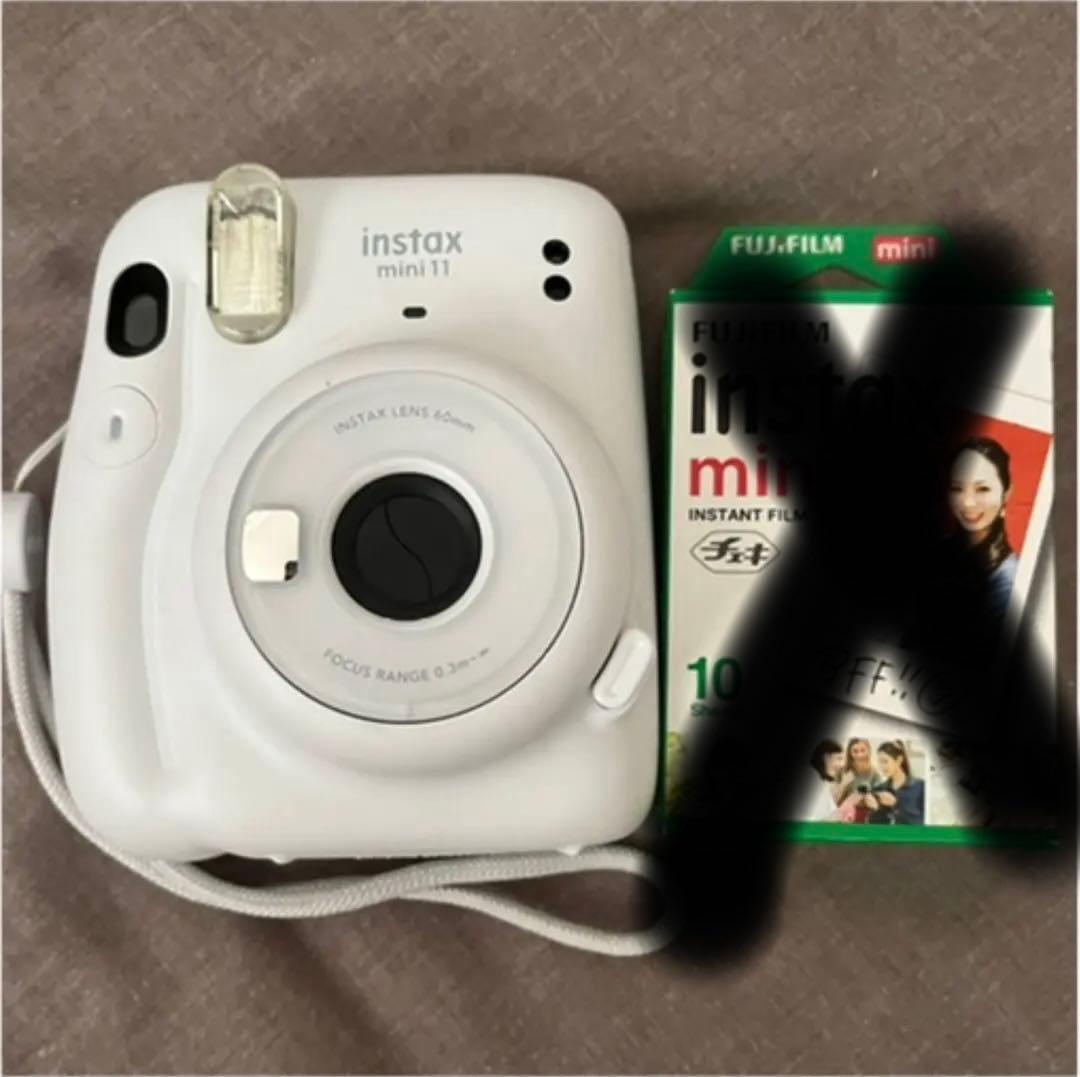 instax mini 11 チェキ アイスホワイト